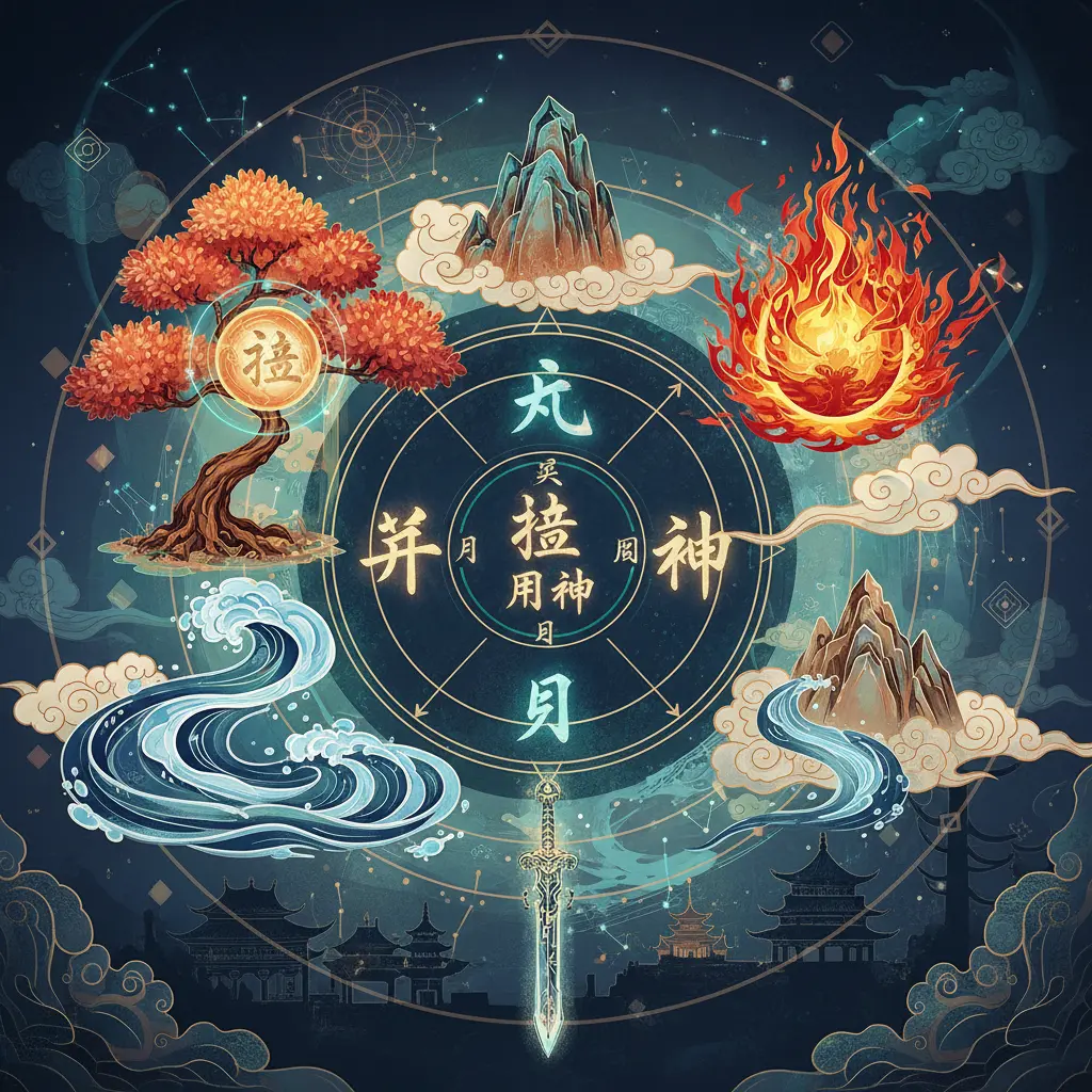 八字命盤 - 喜用神