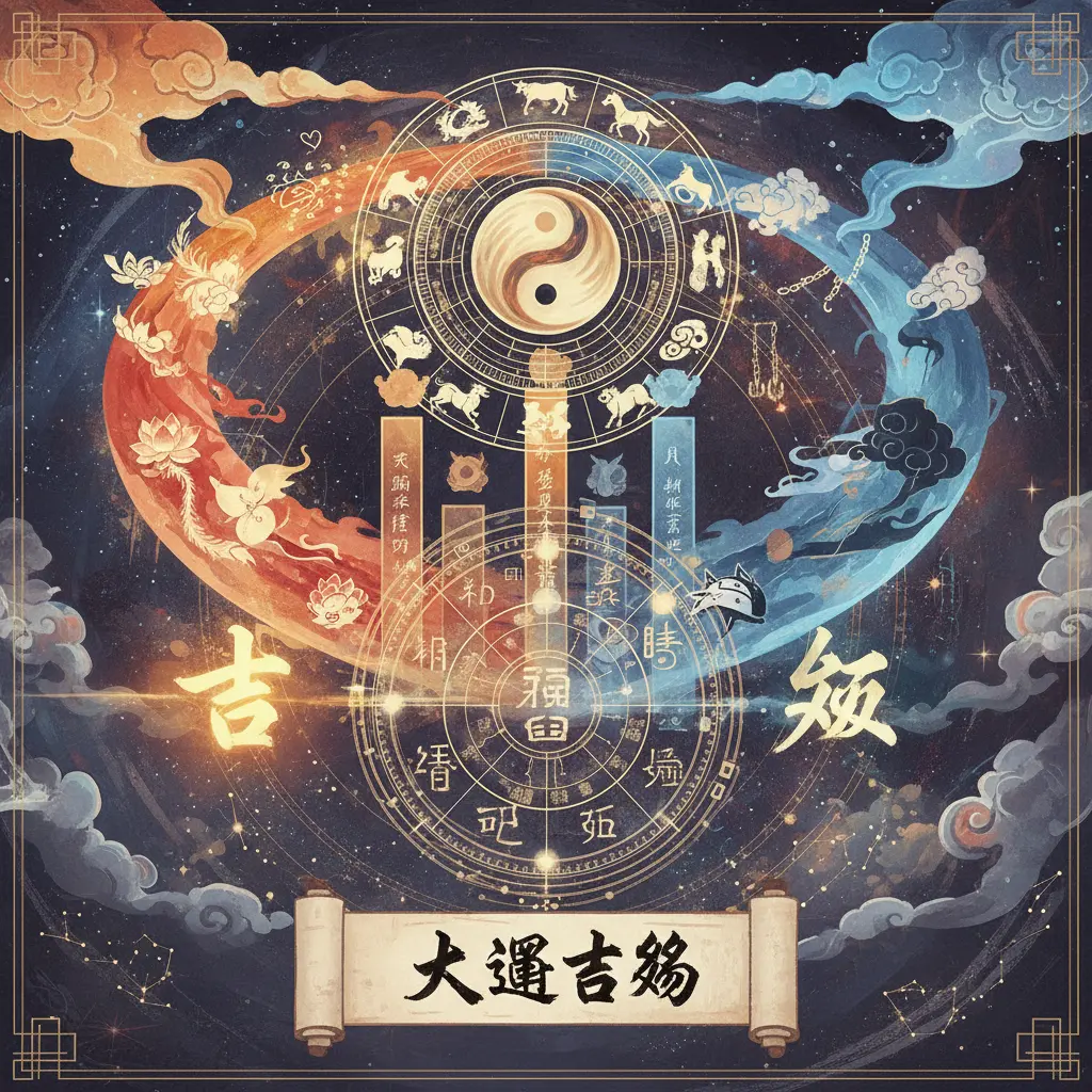 八字命盤 - 大運吉凶