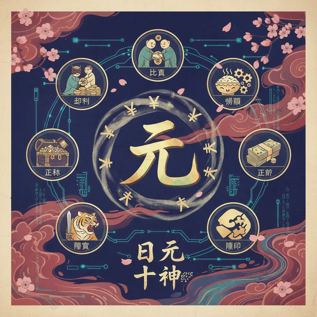 十神 - 日元
