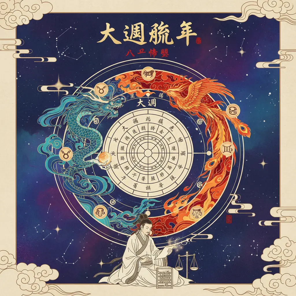八字命盤 - 大運流年