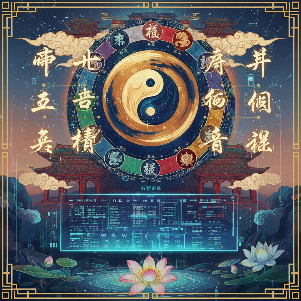 五行查詢 - 八字命造