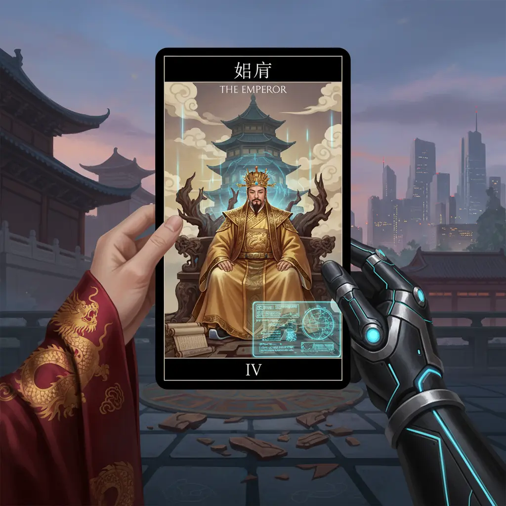 塔羅牌解讀 - 皇帝