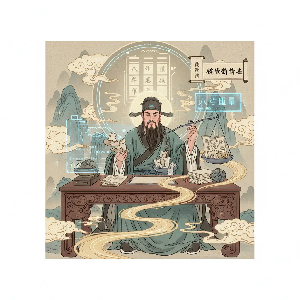 八字重量 - 稱骨算命法