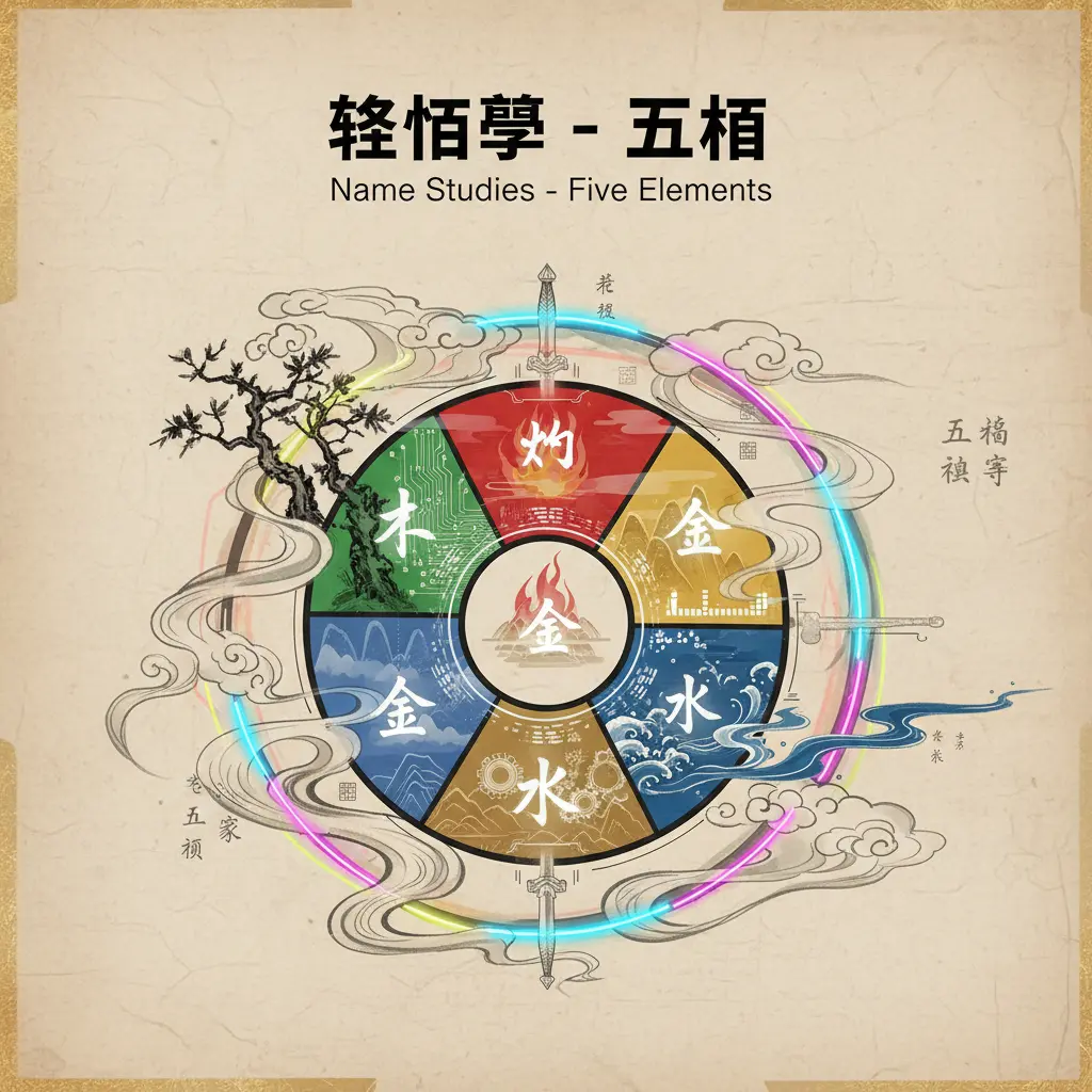 姓名學 - 五行