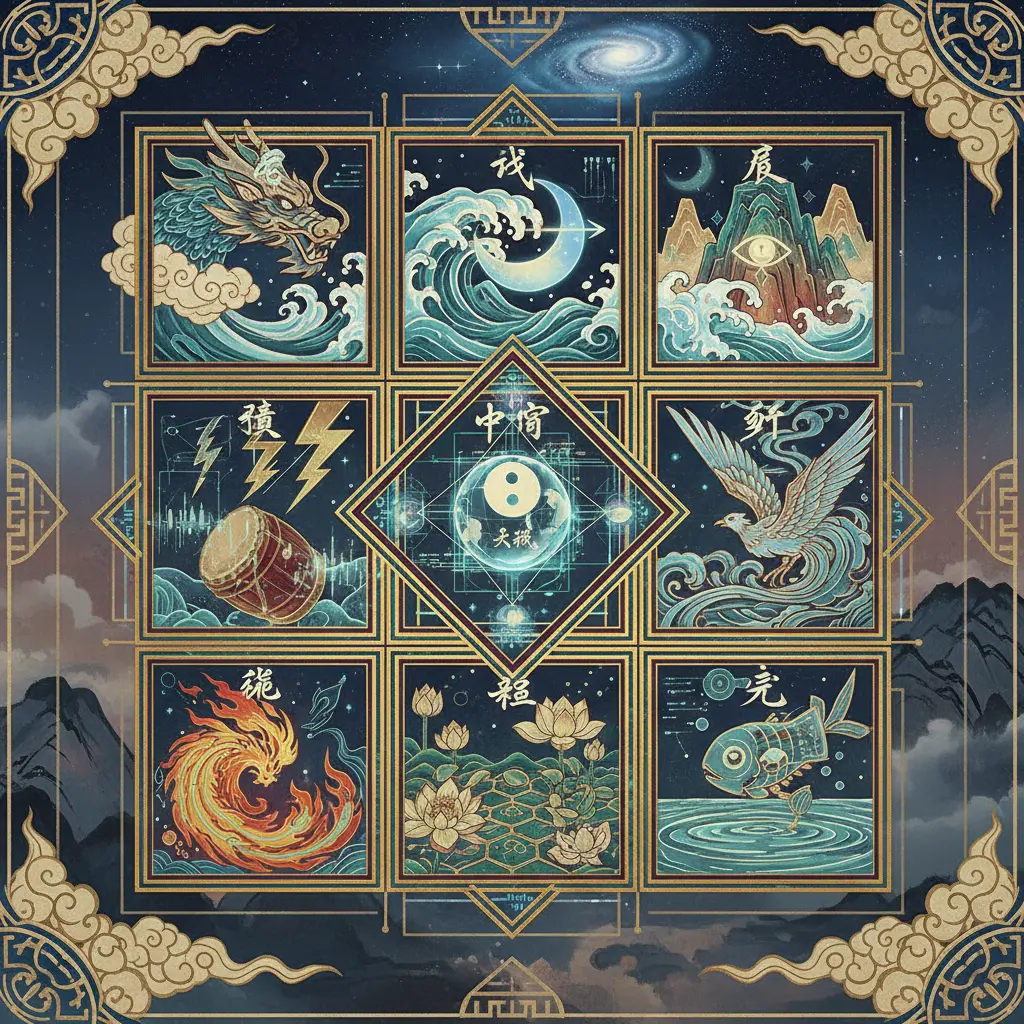 奇門遁甲 - 九宮