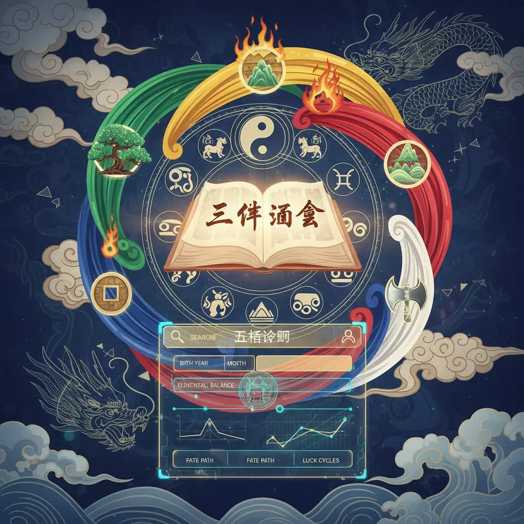五行查詢 - 三命通會
